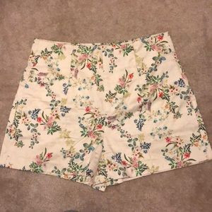 Zara Floral Shorts